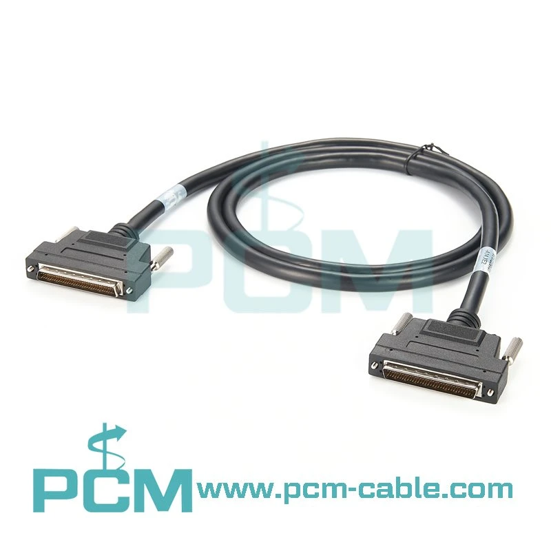 VHDCI 68-Pin Male to SCSI-3 HPDB68 SCSI Cable VHDCI 68-Pin Male to SCSI-3 HPDB68 SCSI Cable