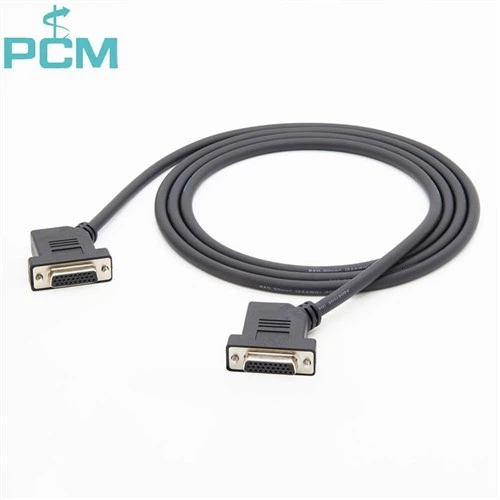 DB26 Man-vrouw seriële kabel High Flex