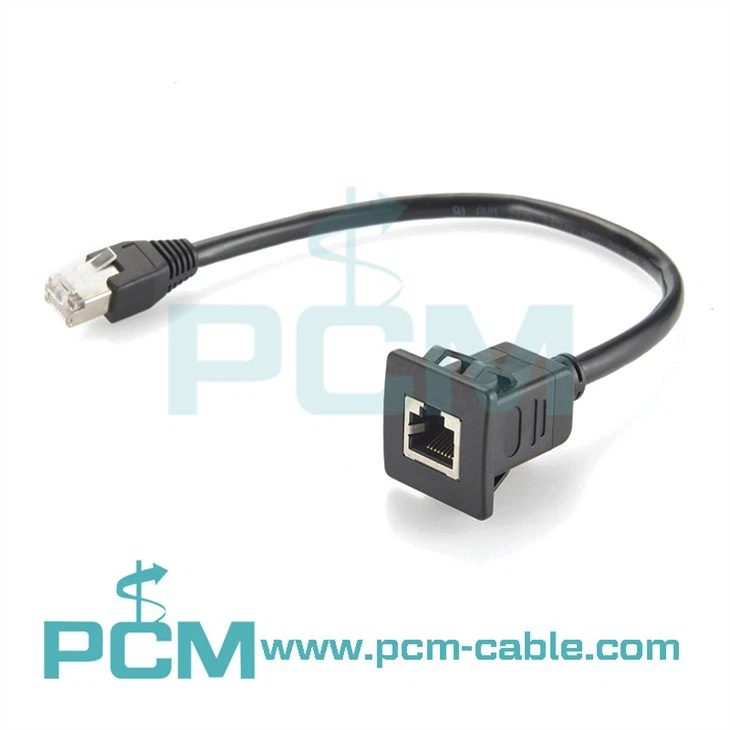RJ45-kabel voor paneelmontage, kliksysteem