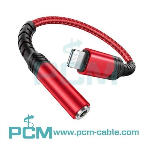 Bliksem naar 3,5 mm kabel