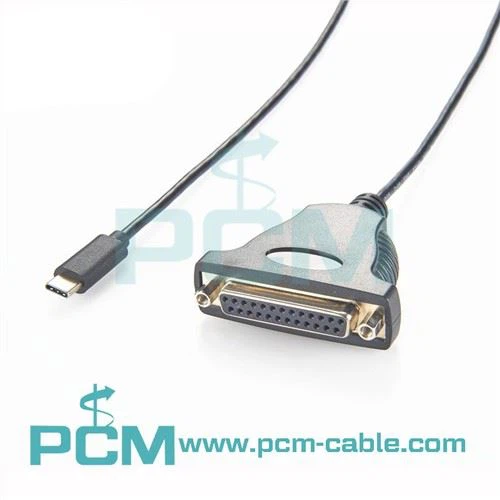 USB-C naar DB25 parallelle adapter