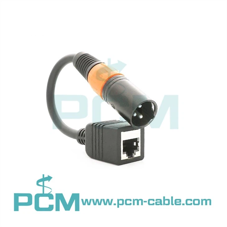 Digitale audioadapter XLR naar RJ45