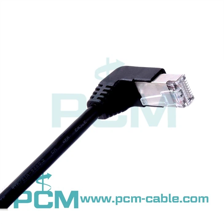 RJ45 gegoten Cat6 patchkabel haaks