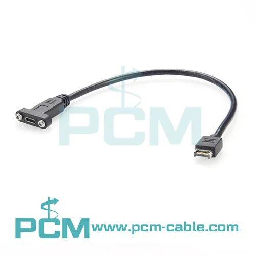 Paneelmontageconnector USB 3.1 C Type-E