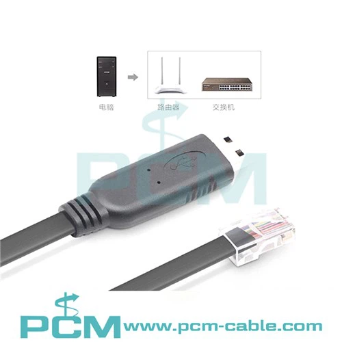 USB RS232 naar RJ45-consolekabel