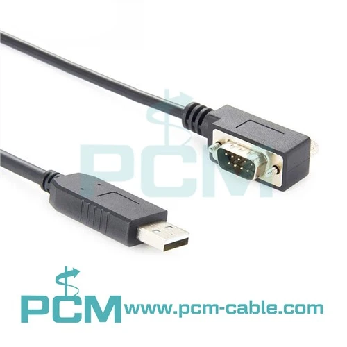 USB naar DB9-converter laag profiel