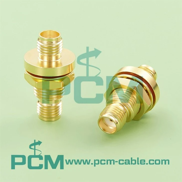 SMA Female to Female Bulkhead Panel Mount Coupler