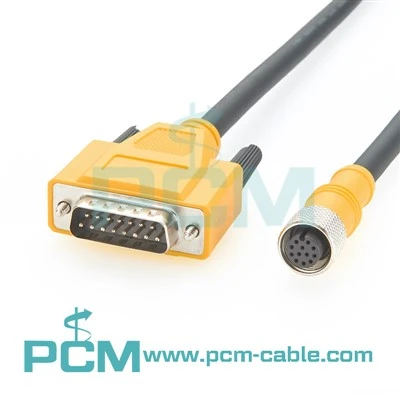 I/O modulekabel M12 tot DB15 voor Cognex in-Sight 2000 7000 9000