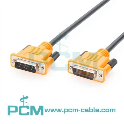 Slimme seriële X.21-kabel CAB-X21MT LFH60 mannelijk naar DB15 mannelijk