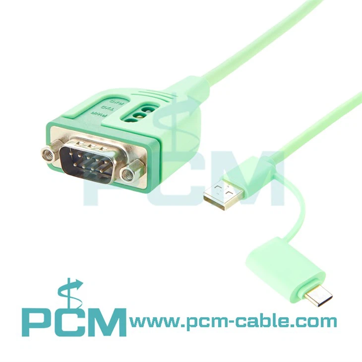 USB Type C naar RS232/485/422 converter voor industriële PLC